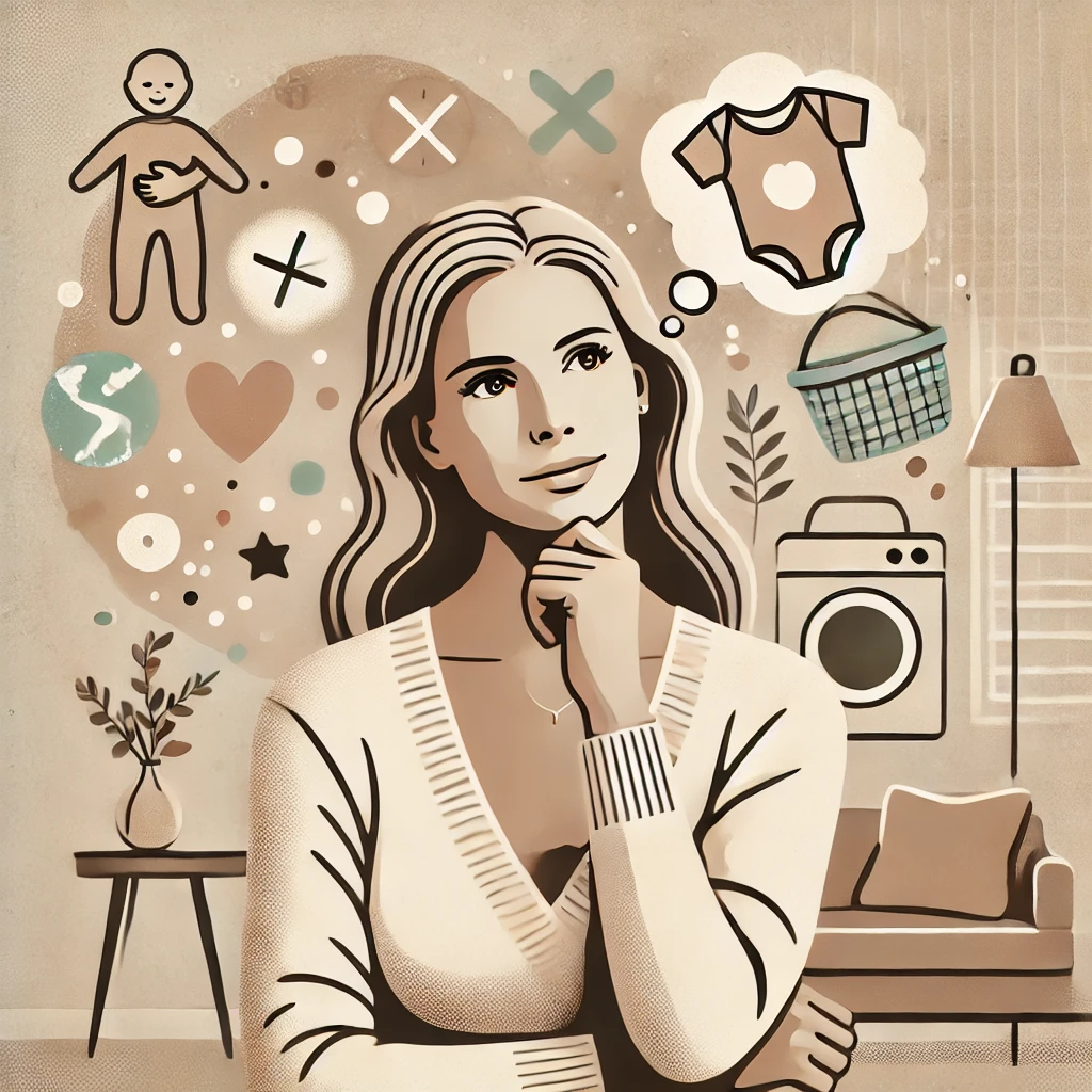 Its a mom thinking about the myths that other people tell her are the only option.
