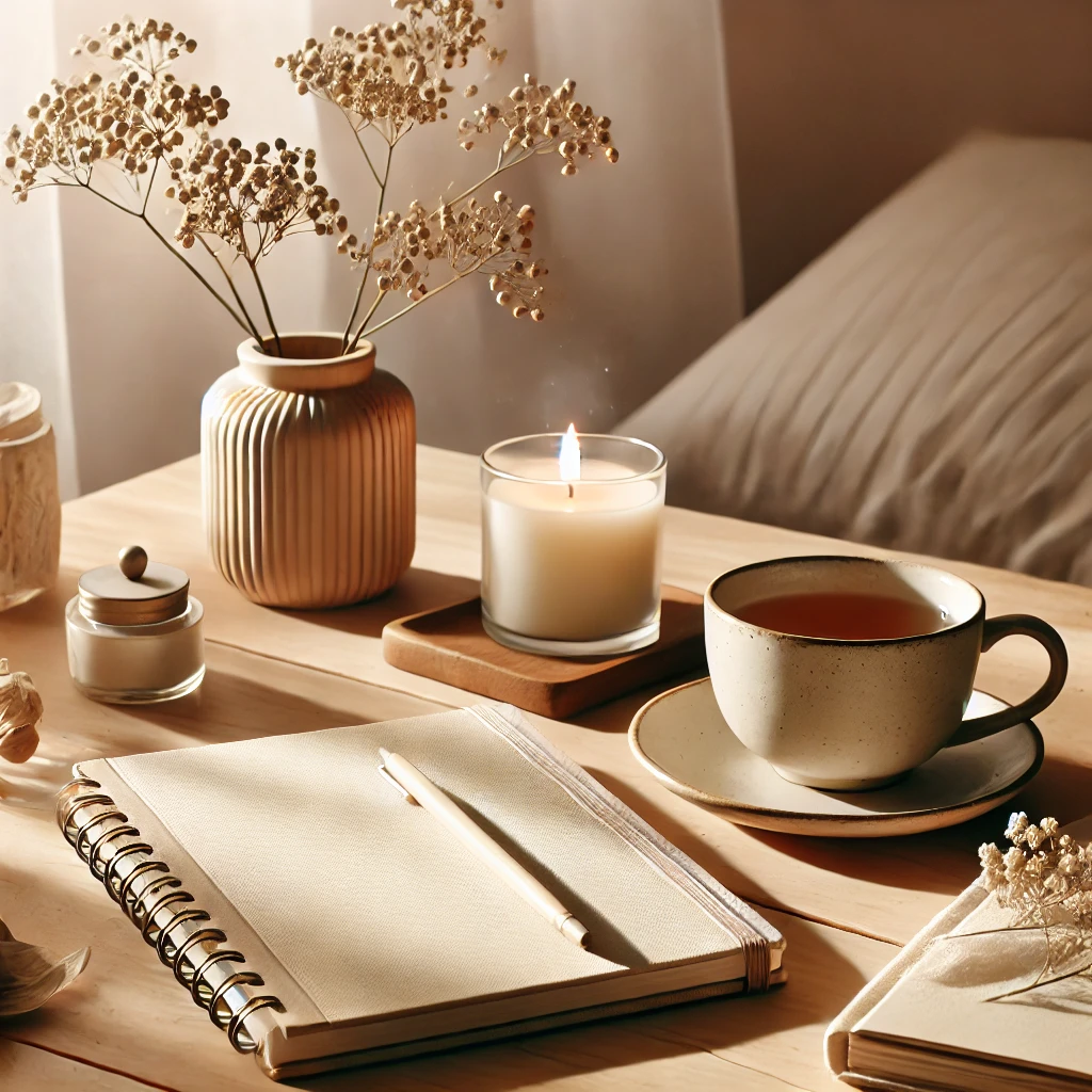 A notebook to start journaling